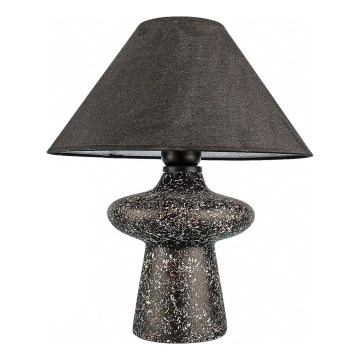 Asztali lámpa RAMZES 1xE27/40W/230V fekete