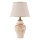 Asztali lámpa RAMZES 1xE27/40W/230V krémszínű/arany