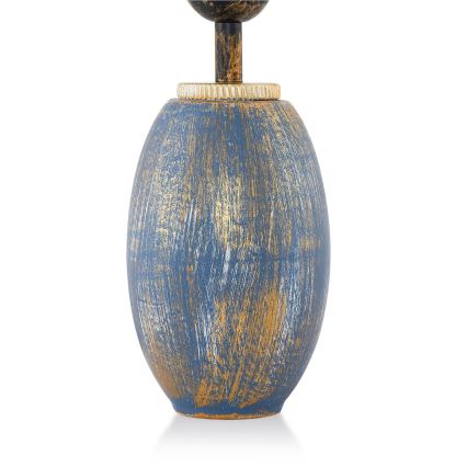 Asztali lámpa RAMZES 1xE27/40W/230V krémszínű/kék