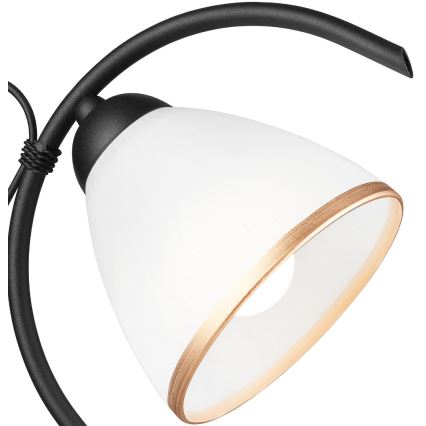 Asztali lámpa RETRO II 1xE27/60W/230V fekete