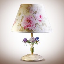 Asztali lámpa ROMANCE 1xE27/60W/230V 44 cm