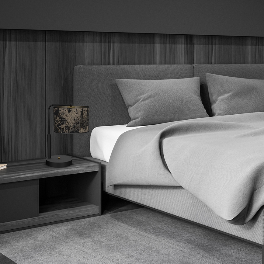 Asztali lámpa SATINO 1xE27/60W/230V arany