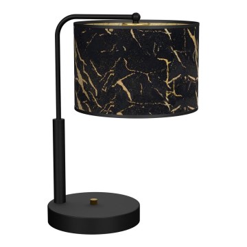 Asztali lámpa SENSO 1xE27/60W/230V fekete