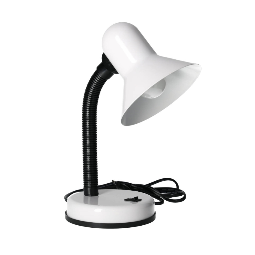 Asztali lámpa SMIESZEK 1xE27/40W/230V fehér