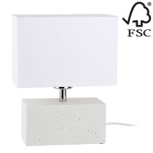 Asztali lámpa STRONG DOUBLE 1xE27/25W/230V - FSC minősítéssel