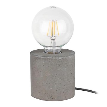 Asztali lámpa STRONG ROUND 1xE27/25W/230V beton