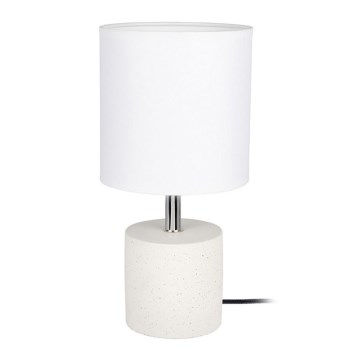 Asztali lámpa STRONG ROUND 1xE27/25W/230V beton