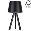 Asztali lámpa TRIPOD 1xE27/40W/230V - FSC minősítéssel