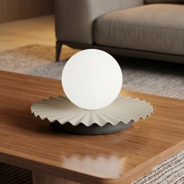 Asztali lámpa UMBRA 1xG9/8W/230V bézs