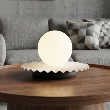 Asztali lámpa UMBRA 1xG9/8W/230V fehér