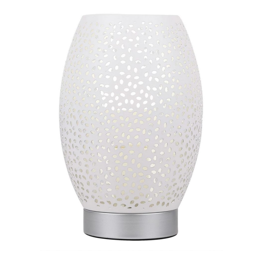 Asztali lámpa VENUS 1xE27/60W/230V fehér/ezüst