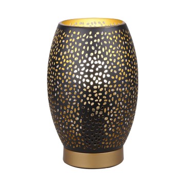 Asztali lámpa Venus 1xE27/60W/230V fekete/arany