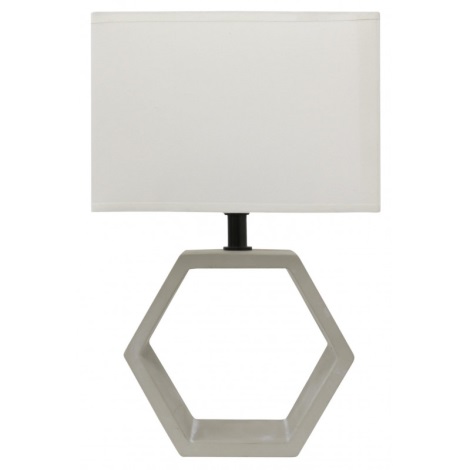 Asztali lámpa VIDAL 1xE27/40W/230V bézs
