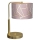 Asztali lámpa ZIGGY 1xE27/60W/230V rózsaszín/arany