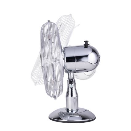 Asztali ventilátor 35W/230V á. 30 cm fényes króm