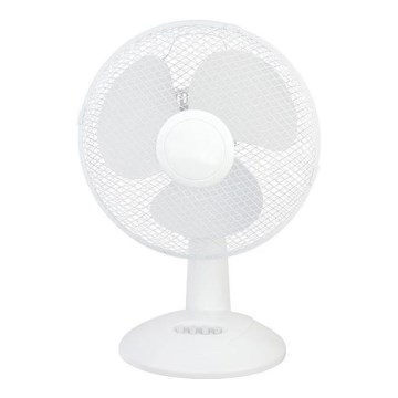 Asztali ventilátor 45 W/230 V, 45 cm átmérő, fehér