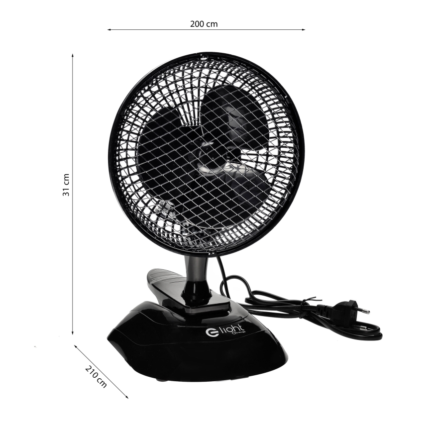 Asztali ventilátor TABLE 30 cm 15W