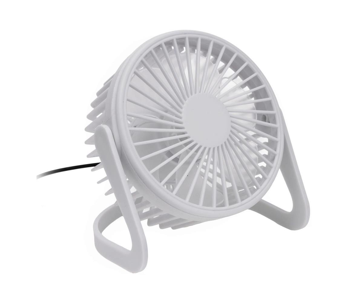 Asztali látor USB, 15 cm átmérő, fehér PTF322W