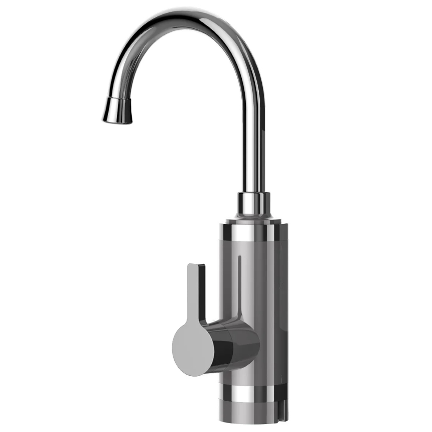 Átfolyós vízmelegítő LED kijelzővel 3000W/230V IPX4 rozsdamentes