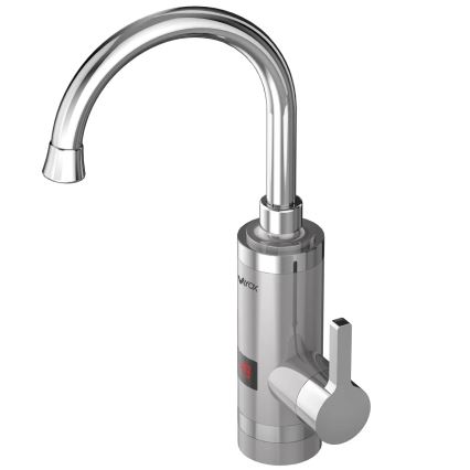 Átfolyós vízmelegítő LED kijelzővel 3000W/230V IPX4 rozsdamentes