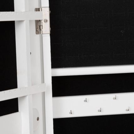 Atmosphera - álló tükör ékszertartóval KRISTIN 146,8x37 cm fehér