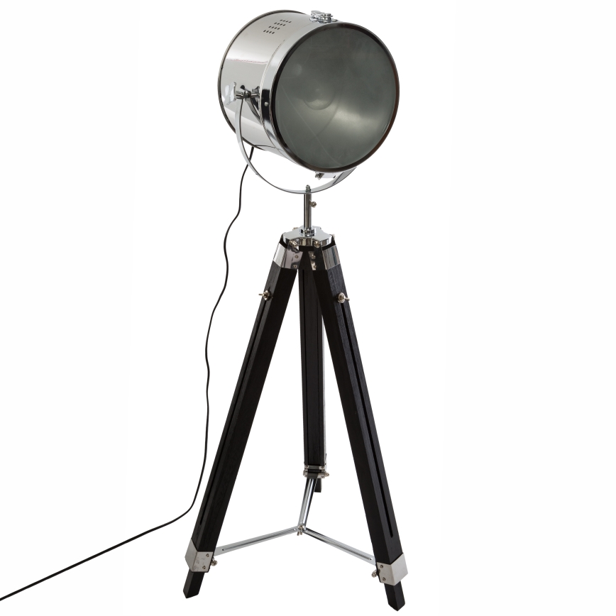 Atmosphera - Állólámpa EBOR 1xE27/25W/230V fenyő/fényezett króm