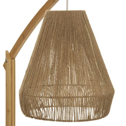 Atmosphera - Állólámpa PALM 1xE27/60W/230V bambusz/kender
