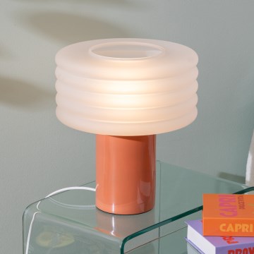 Atmosphera - ASTI asztali lámpa 1xE27/60W/230V téglaszínű