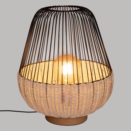 Atmosphera - Asztali lámpa ANEA 1xE27/40W/230V rattan