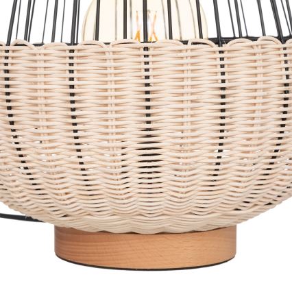 Atmosphera - Asztali lámpa ANEA 1xE27/40W/230V rattan