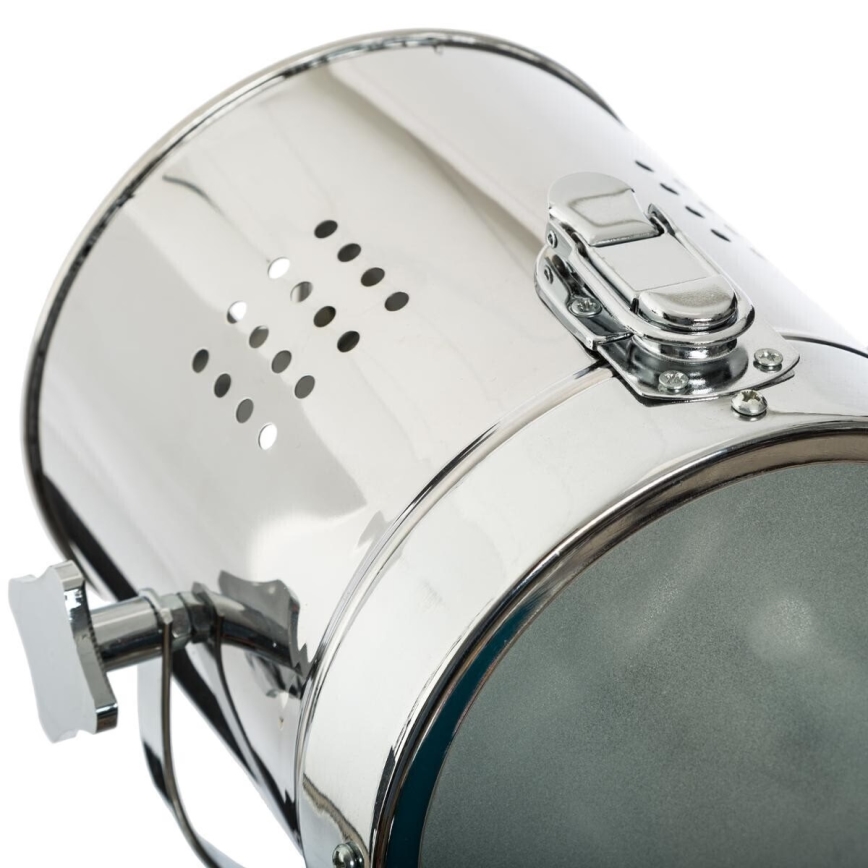 Atmosphera - Asztali lámpa EBOR 1xE14/25W/230V fenyő/fényezett króm