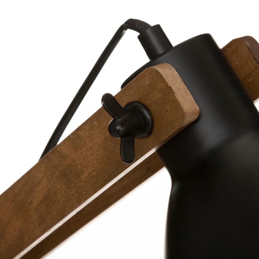 Atmosphera - Asztali lámpa KUBA 1xE14/25W/230V fenyő