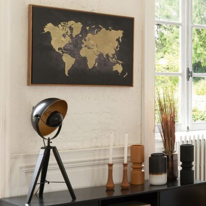 Atmosphera - Asztali lámpa LAHTI 1xE27/40W/230V