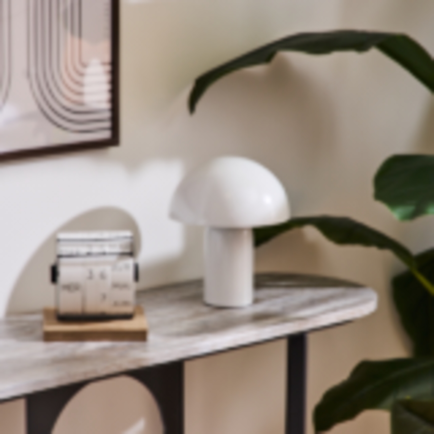 Atmosphera - Asztali lámpa LITO 1xE27/25W/230V fehér