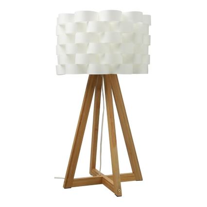 Atmosphera - Asztali lámpa MOKI 1xE14/40W/230V bambusz