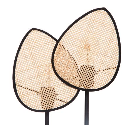 Atmosphera - Asztali lámpa OLME 2xE27/40W/230V rattan
