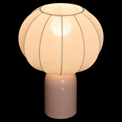 Atmosphera - Asztali lámpa TOBIE 1xE27/60W/230V rózsaszín