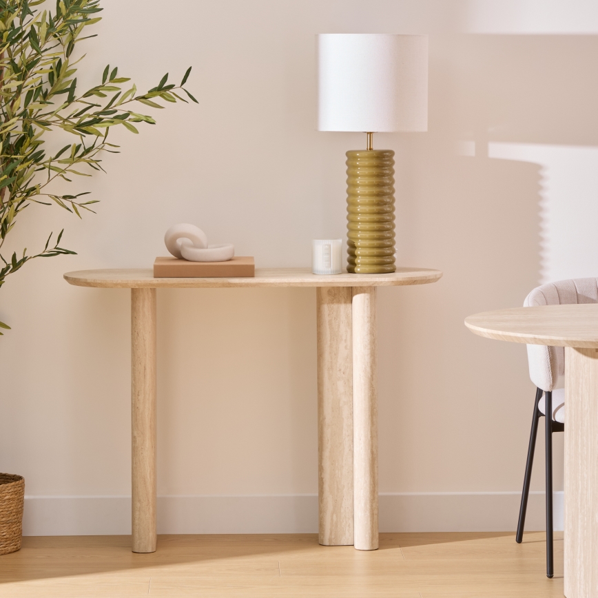 Atmosphera - Asztali lámpa VINUS 1xE27/60W/230V khaki