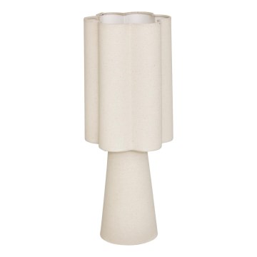 Atmosphera - BLANCA asztali lámpa 1xE27/25W/230V krémszínű