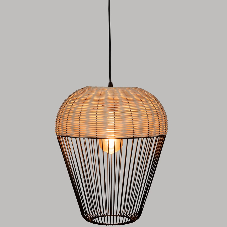 Atmosphera - Csillár zsinóron ANEA 1xE27/40W/230V rattan