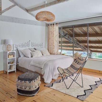 Atmosphera - Csillár zsinóron JENY 1xE27/40W/230V rattan