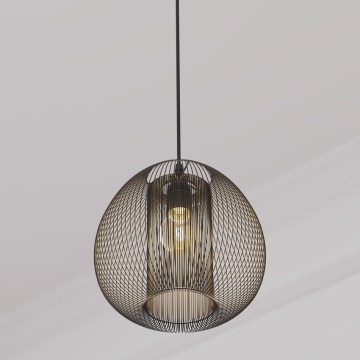 Atmosphera - Csillár zsinóron NODA 1xE27/40W/230V fekete