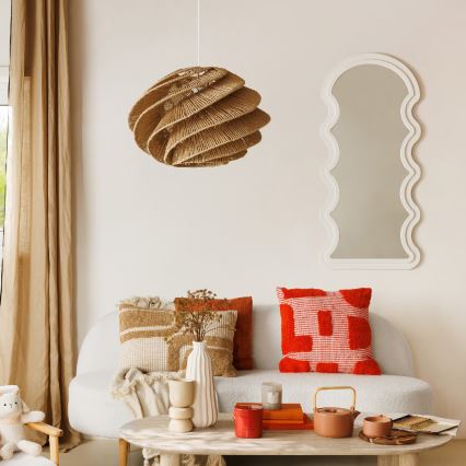 Atmosphera - Csillár zsinóron OZAN 1xE27/40W/230V juta