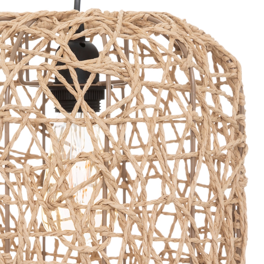 Atmosphera - Csillár zsinóron RAAHE 1xE27/40W/230V juta