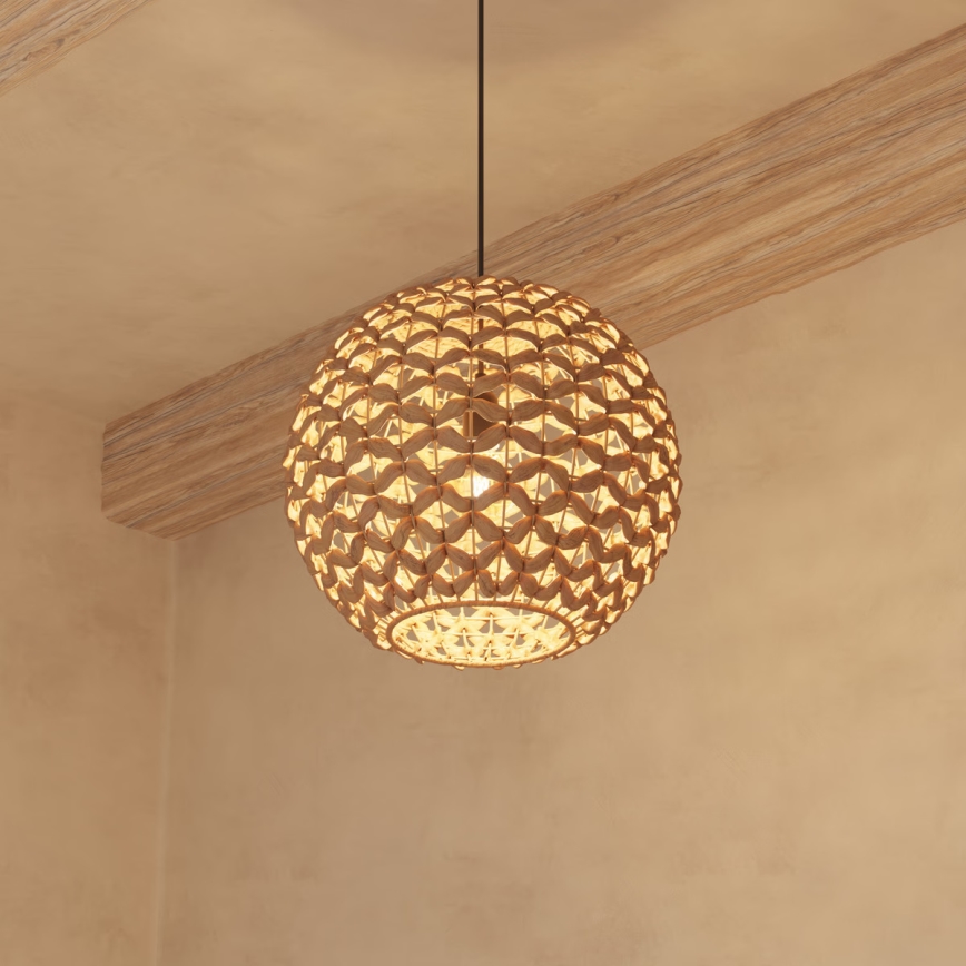 Atmosphera - Csillár zsinóron SAND 1xE27/40W/230V vízi jácint