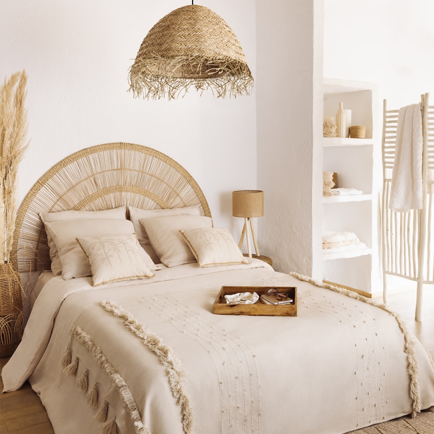 Atmosphera - Csillár zsinóron SEA VIEW 1xE27/40W/230V nád