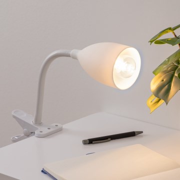 Atmosphera - Csipeszes lámpa SILY 1xE14/7W/230V fehér