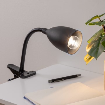 Atmosphera - Csipeszes lámpa SILY 1xE14/7W/230V fekete