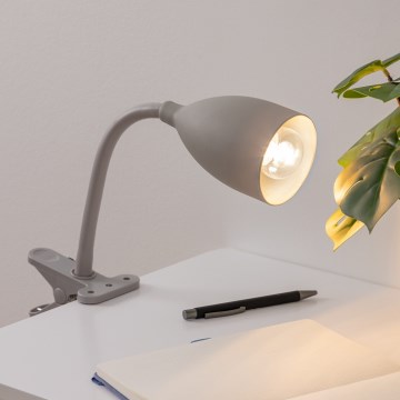 Atmosphera - Csipeszes lámpa SILY 1xE14/7W/230V szürke