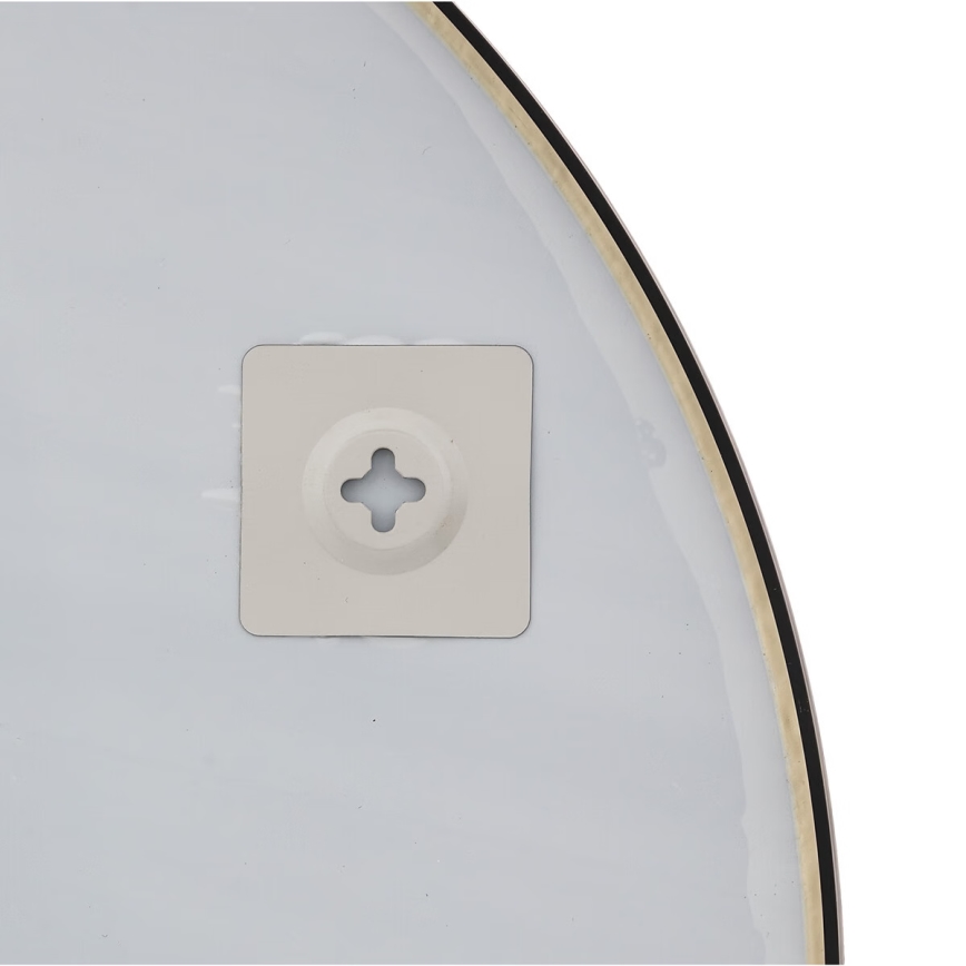 Atmosphera - Fali tükör ALICE 70 cm átmérő, fekete